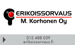 Erikoissorvaus M Korhonen Oy logo